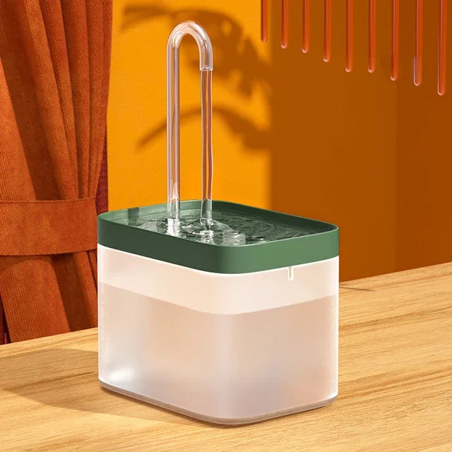 Cat Water Fountain Filter 1.5L Automatic USB Electric Silent Cat Drinking Bowl Pet Water Fountain Drinking Fountain Cat Water Fo