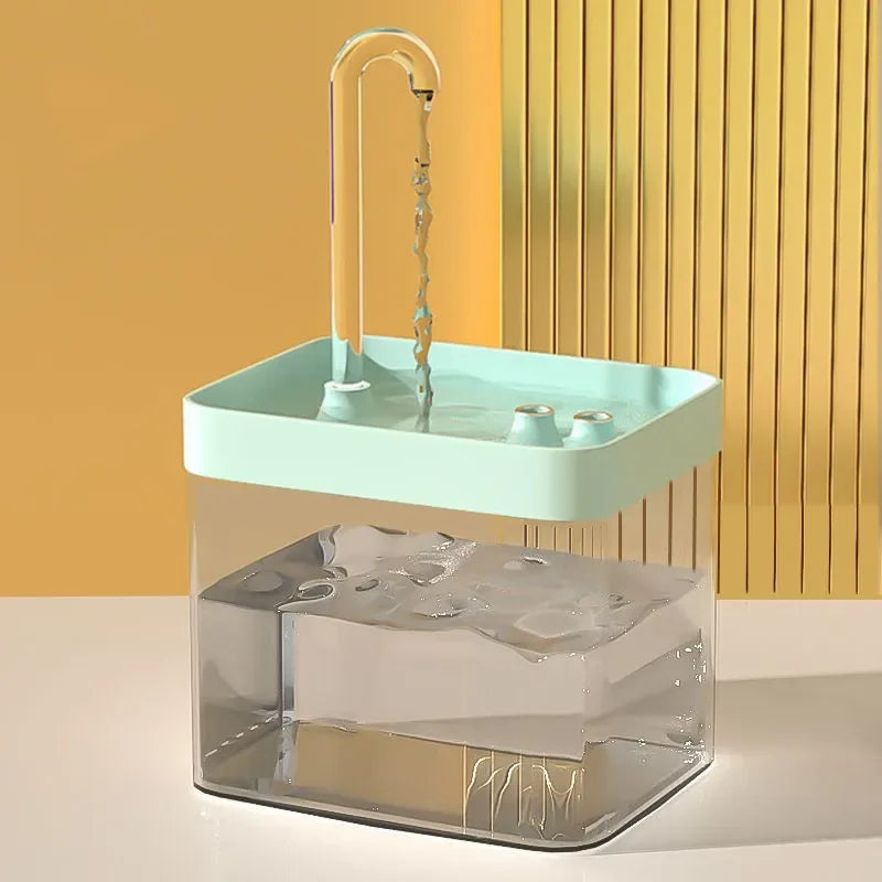Cat Water Fountain Filter 1.5L Automatic USB Electric Silent Cat Drinking Bowl Pet Water Fountain Drinking Fountain Cat Water Fo