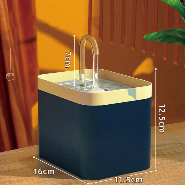 Cat Water Fountain Filter 1.5L Automatic USB Electric Silent Cat Drinking Bowl Pet Water Fountain Drinking Fountain Cat Water Fo